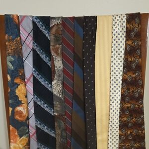 10 Tie Assorted Men's Tie Collection